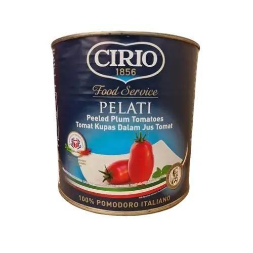 

Cirio Tomato Peeled 2.5 Kg Pelati Tomat Kupas Dalam Jus Tomat