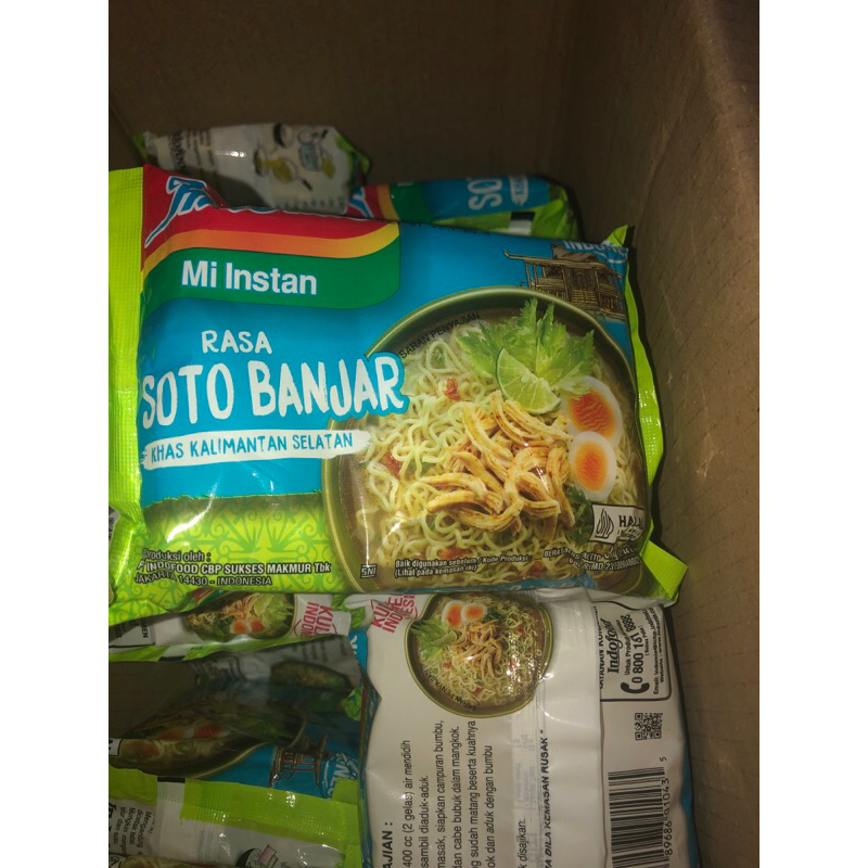 

Mi Instan RASA SOTO BANJAR KHAS KALIMANTAN SELATAN