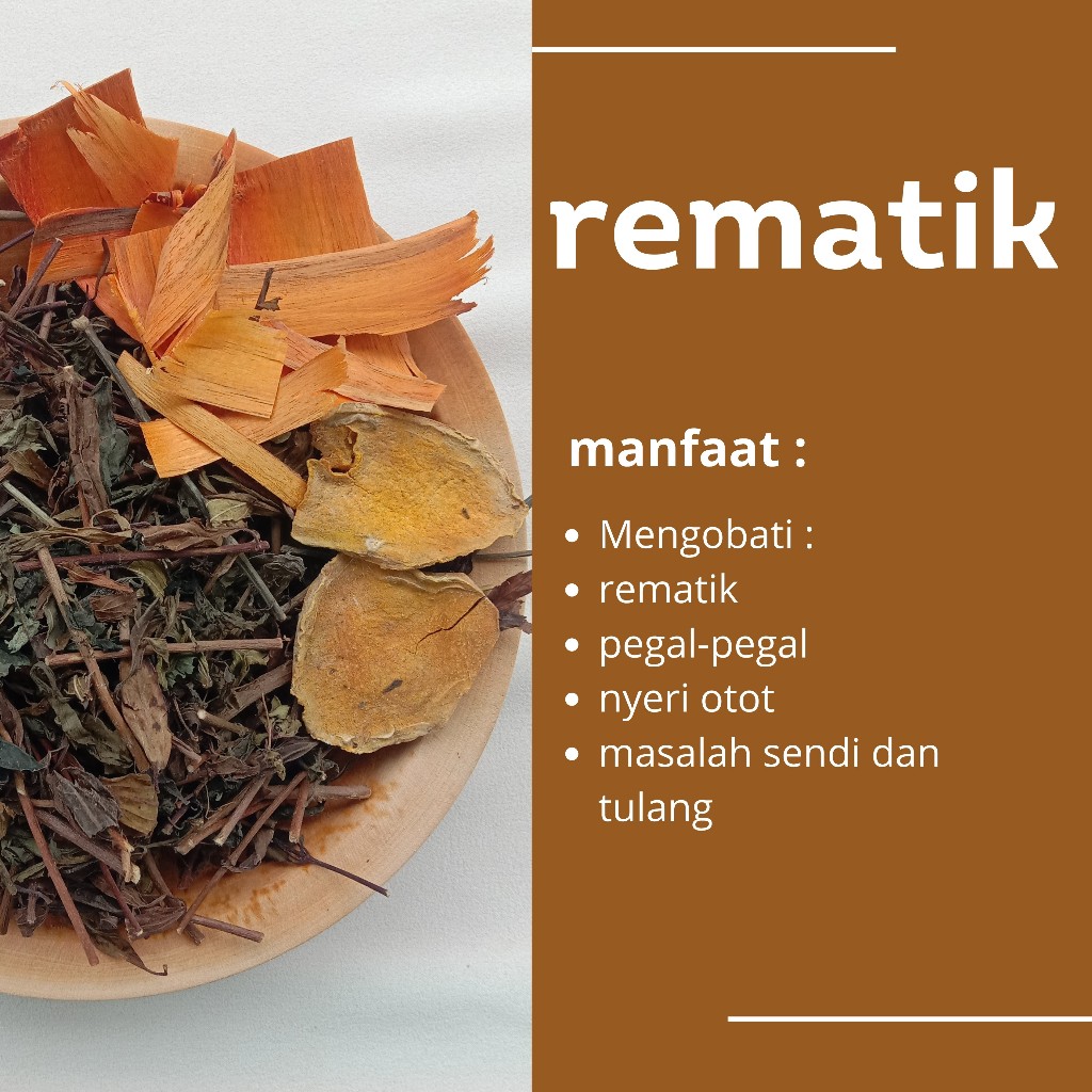

JAMU TRADISIONAL REMPAH HERBAL ALAMI UNTUK MENGOBATI REMATIK