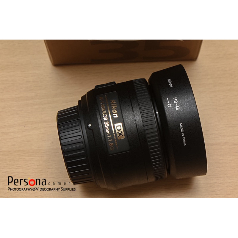 Lensa Fix NIKON 35mm Af s f1.8 like new