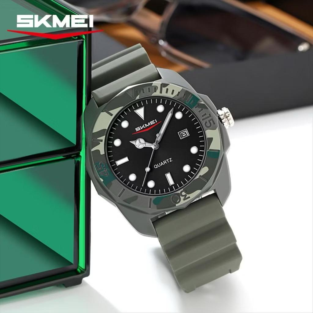 JAM TANGAN SKMEI 2393 RUBBER STRAP/JAM TANGAN SKMEI 2393 RUBBER STRAP ORIGINAL, WR 5 BAR/ JAM TANGAN