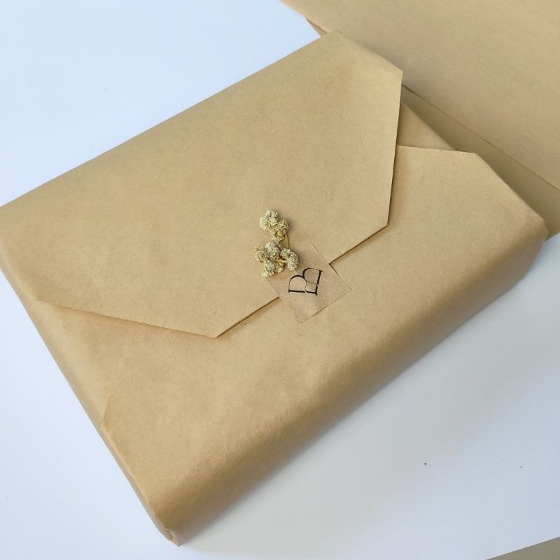 

Pembungkus Kertas Kado Vintage Craft Paper | Pavoyu By Li