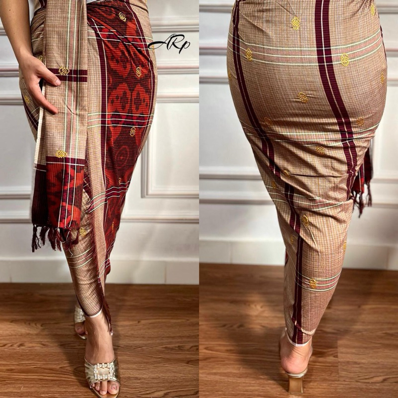 ENDEK DOBOL BORDIR TRETES MAS SET SELENDANG