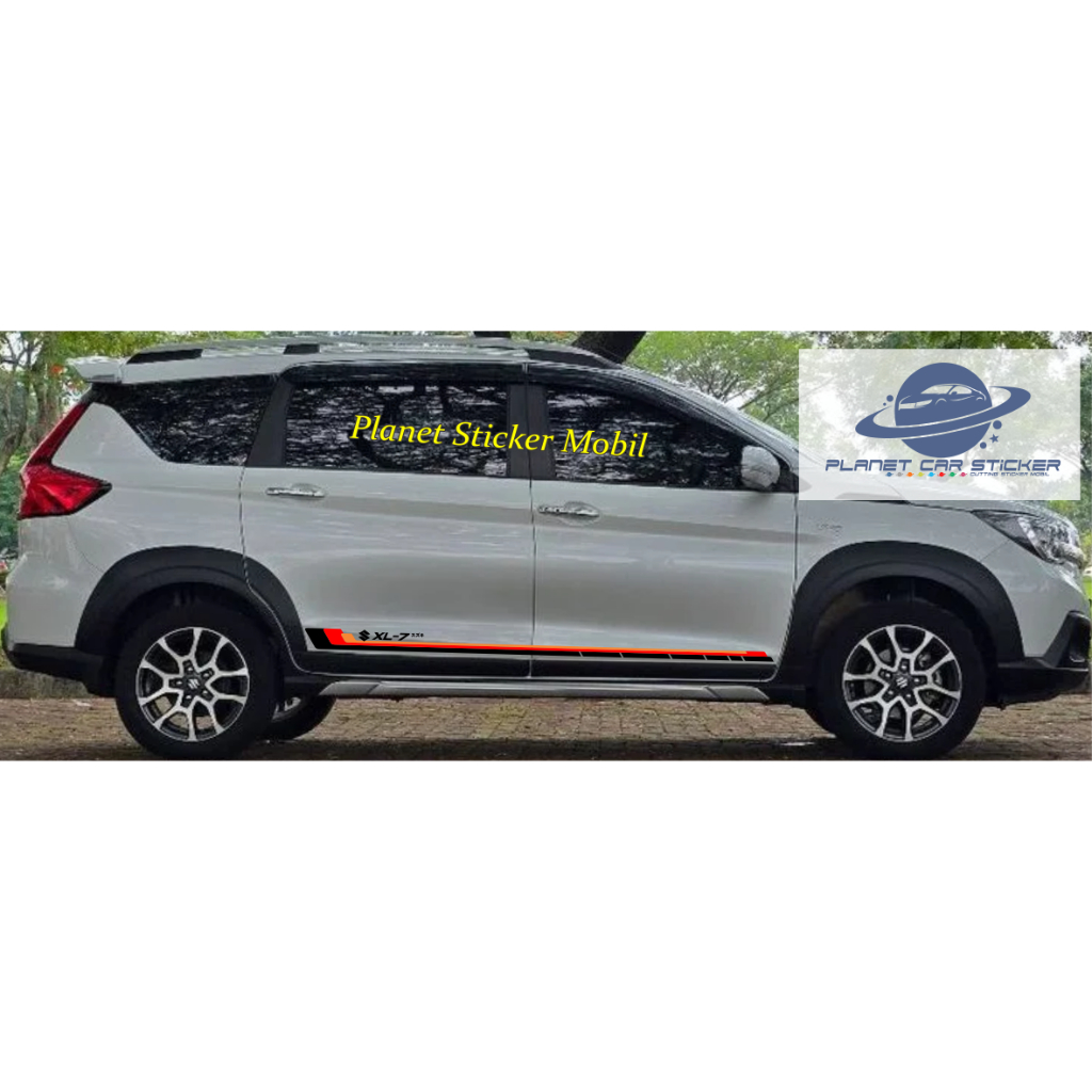 new design sticker xl7 stiker xl-7 list mobil suzuki xl-7 sticker stiker suzuki xl7 kombinasi 3 warn