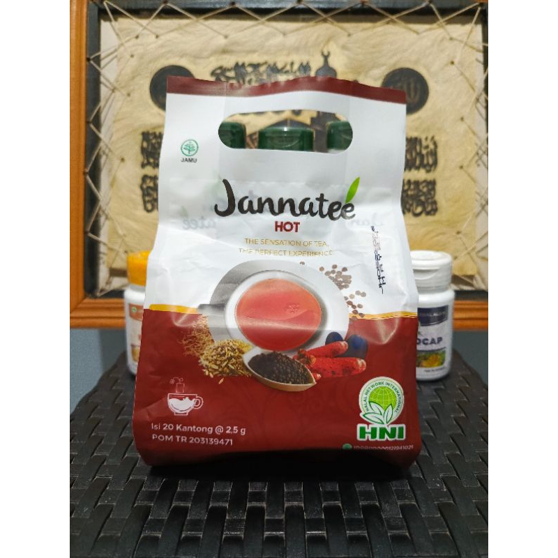 

Janna Tea Hot HNI HPAI merupakan teh herbal dengan bahan utama daun Tin