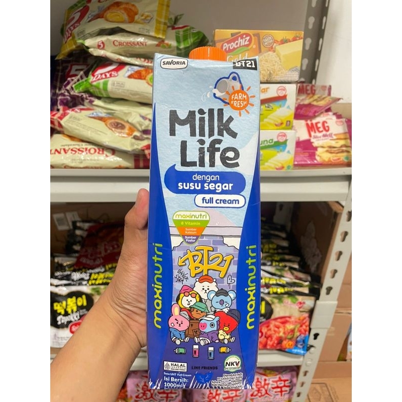 

Susu milklife 1 liter (Fullcream)