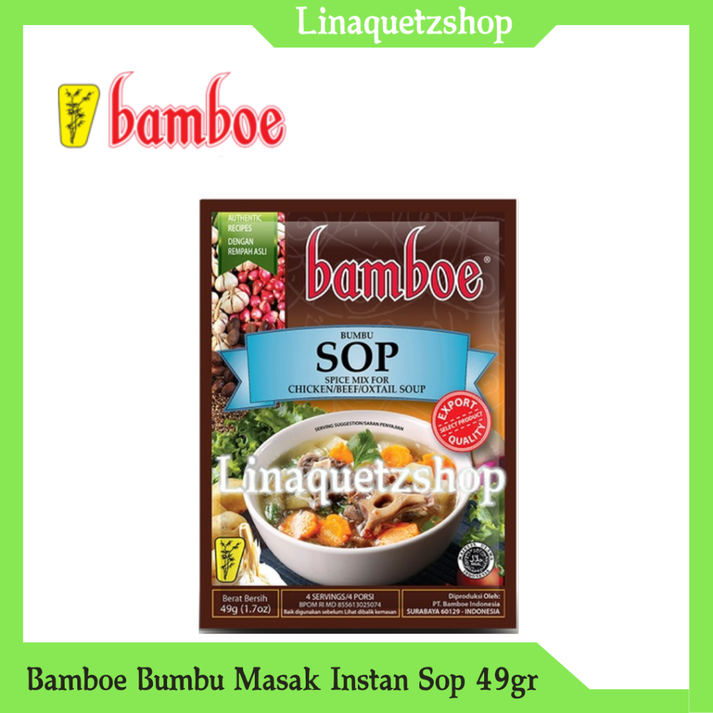 

BAMBOE Bumbu Masak Instan Sop 49gr