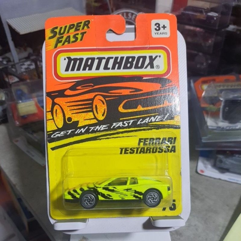 Matchbox Ferrari Testarossa Super Fast
