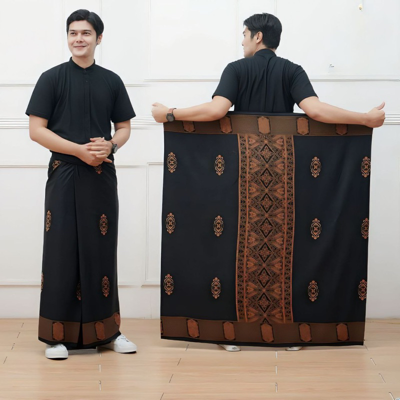 garansi sarung pria batik motif sarwon klasik sarung santri dewasa kekinian keren sarung santri