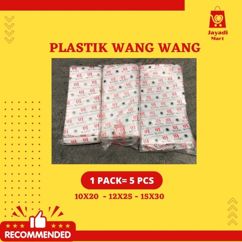 PLASTIK PE WANG WANG  PLASTIK SAYUR, MINYAK , GULA