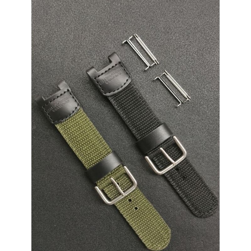 Strap Tali Jam Tangan Nilon Canvas Casio G-Shock SGW-100 SGW-100-1V Tali Jam G-Shock SGW-200 GW-3000