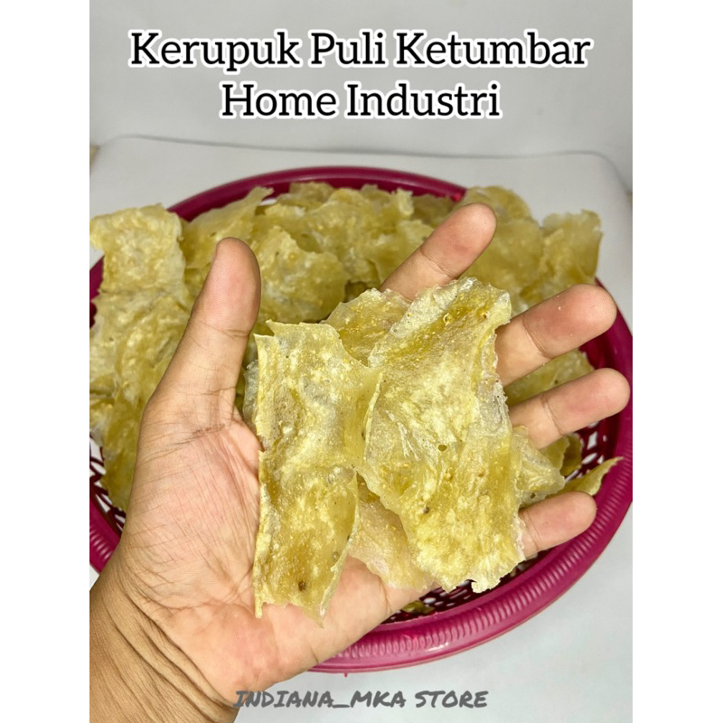 

Kerupuk / Kerupuk Puli Ketumbar Home Industri Uwenak Nikmat 1kg dan 1/2 kg