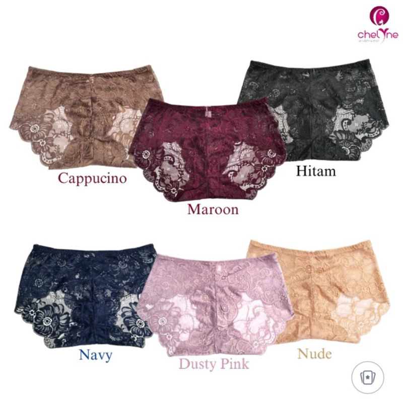 Celana dalam chelyne 749 renda Burkat