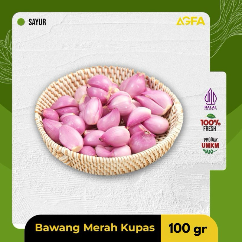 

Bawang Merah Kupas 100 gram