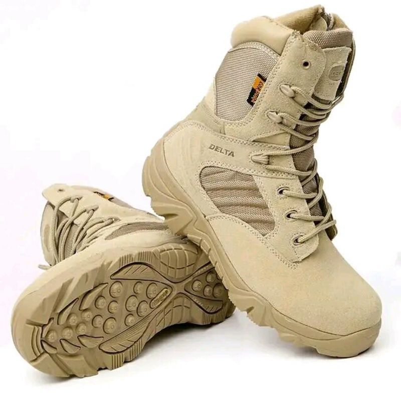 sepatu tactical pdl army boots delta cordura usa impor tinggi 8 inch