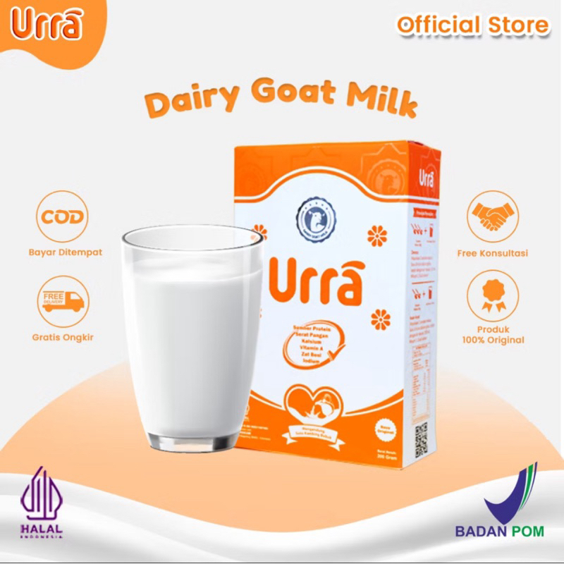 

URRA Susu Kambing- Penambah Berat Badan & Tinggi Anak