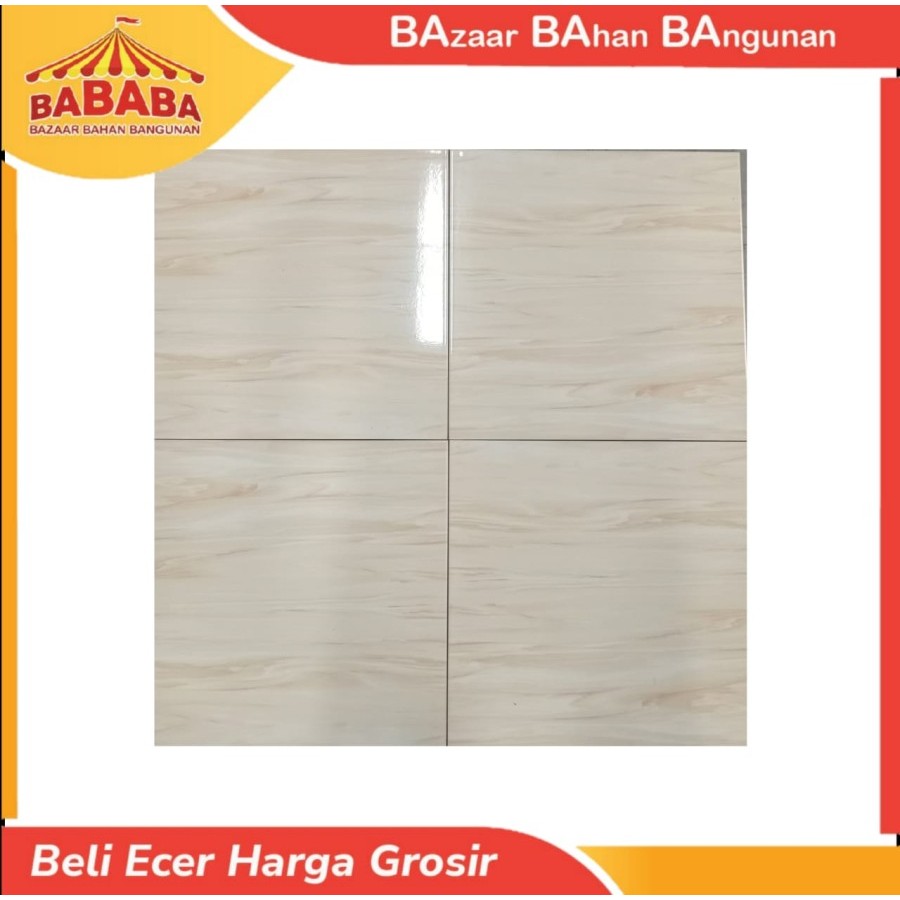 Keramik Lantai Massimo 40x40 Amazone Cream