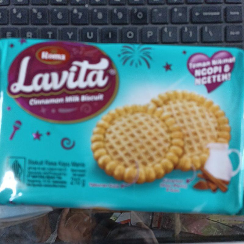 

Roma Lavita Biskuit Rasa Kayu Manis 210 gr