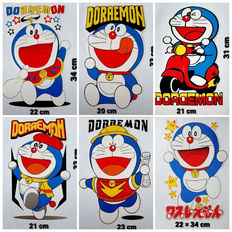 

Stiker Graftac Doraemon Ukuran Besar Sticker karakter