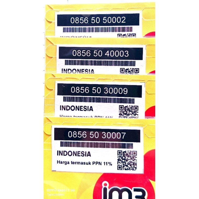 INSTAN 2JAM - nomer cantik Indosat superrr cantik seri spesial Tahun 2025 dan 11digit & 12 digit mud