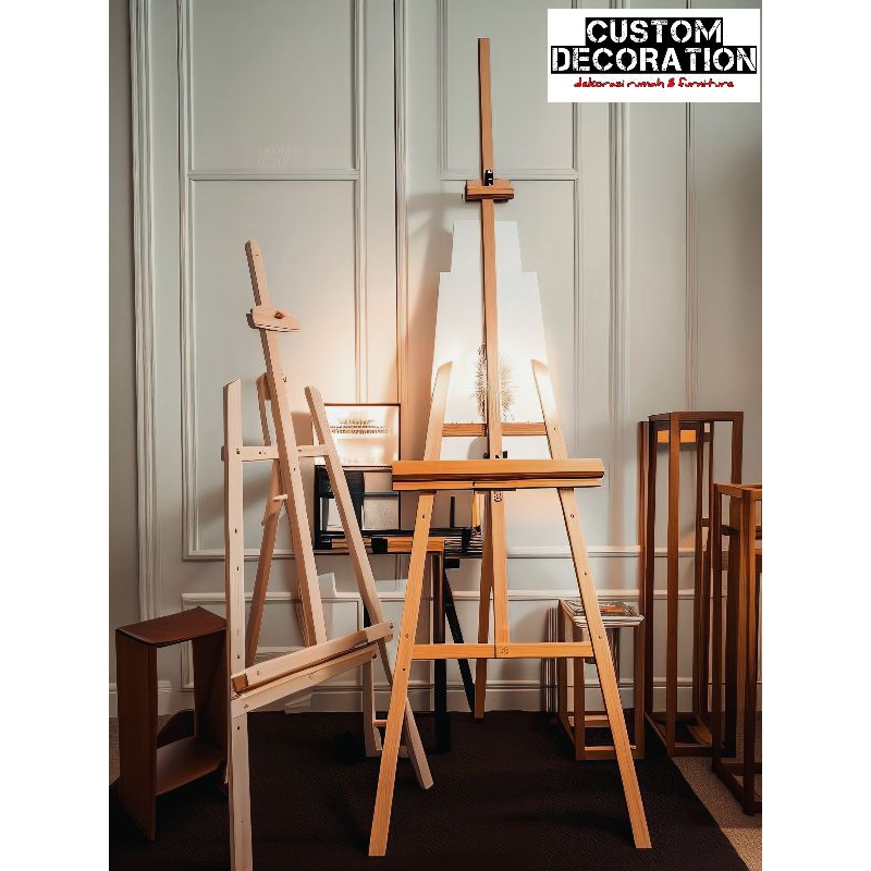 

premium stand foto, easel lukis, stand karangan bunga, stand akrilik/kaca