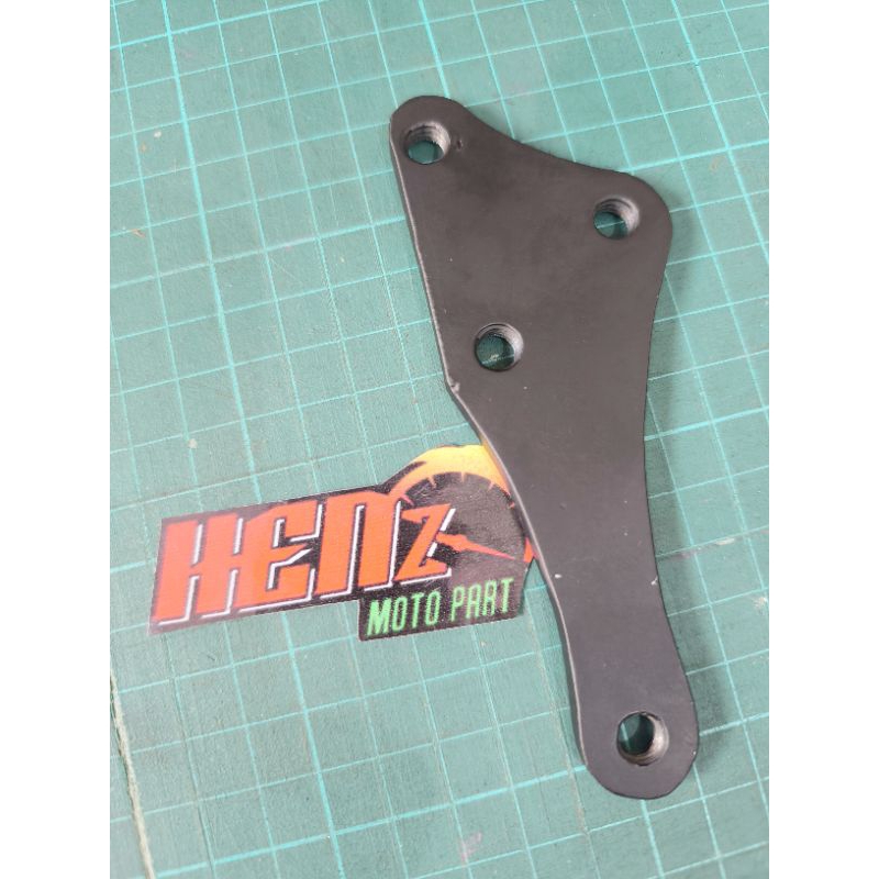 bracket pangkon kaliper brembo 4 p piston 4p cakram depan tiger lama megapro verza 300 mm 320 mm