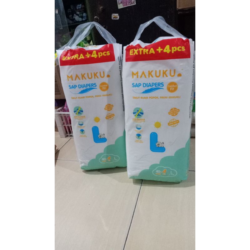pampers makuku size M, dan L