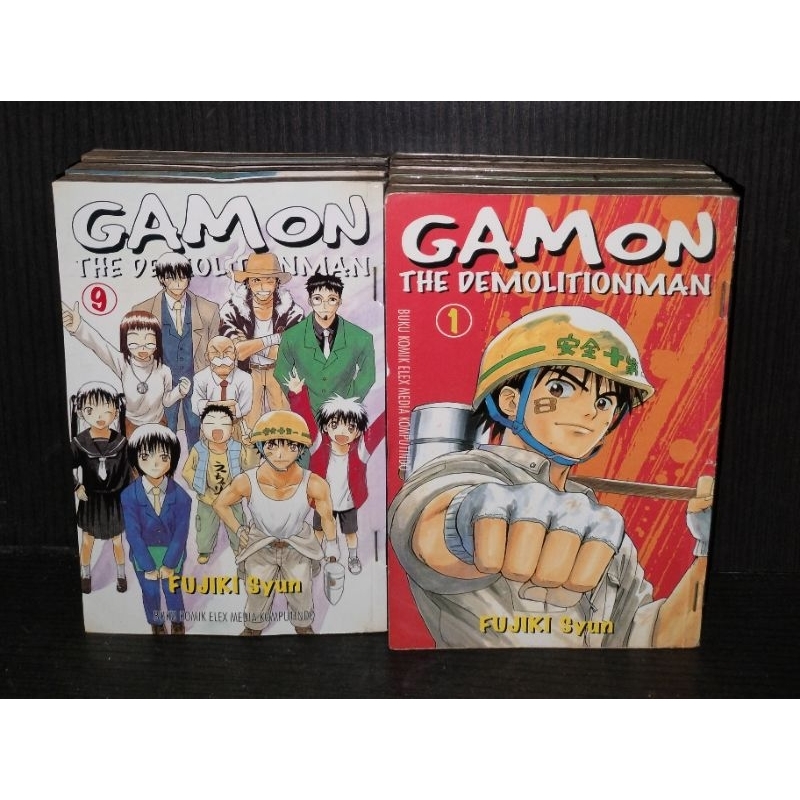 Komik Gamon The Demolitionman Set 1-9 Tamat
