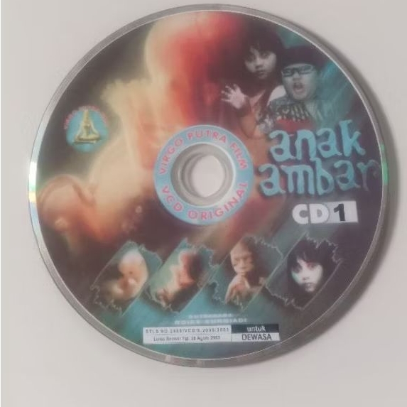 VCD Original Anak Ambar 2 VCD No Covers