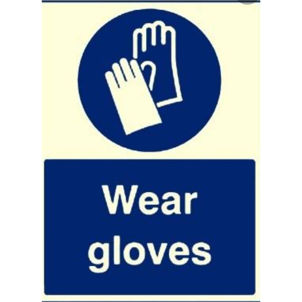 

STICKER WEAR GLOVES UKURAN 15X20CM