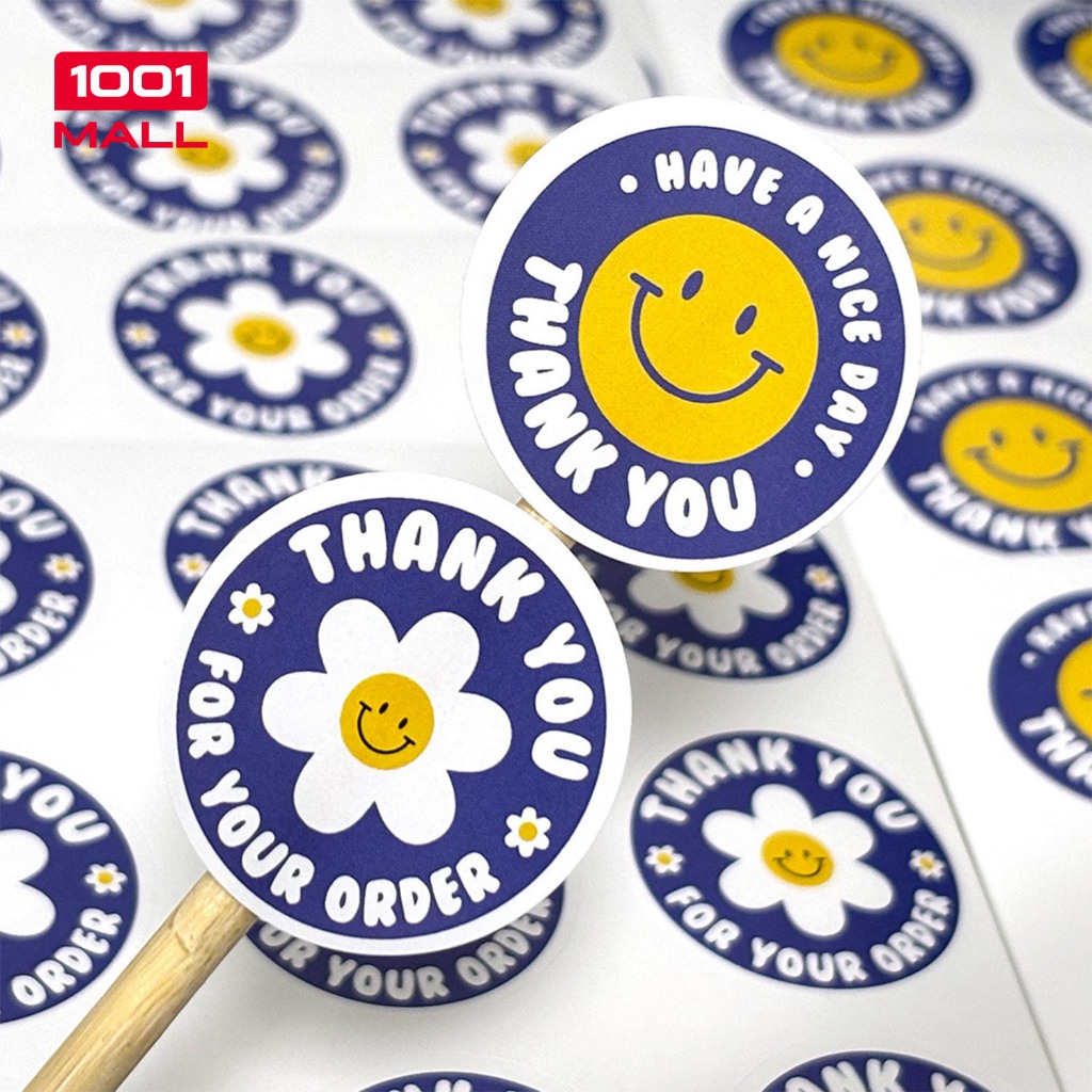 

120pcs Stiker Label Thank You