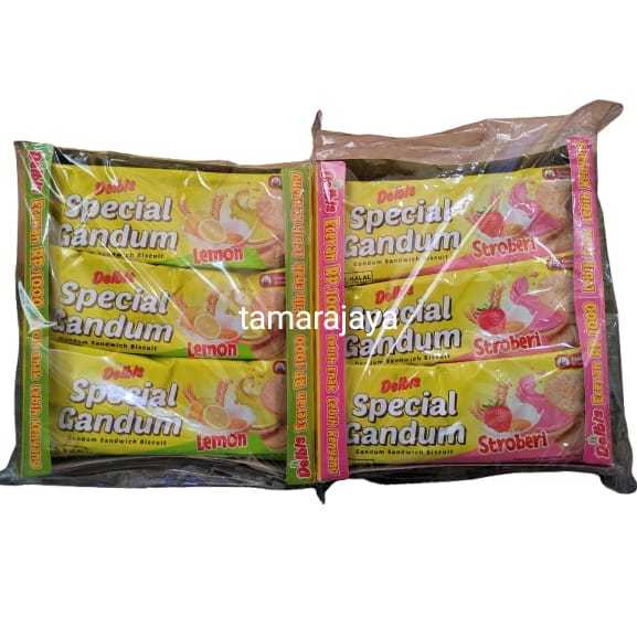 

Delbis Special Gandum 19.4 Gram isi 10 Bungkus ( Harga 1 Pack )