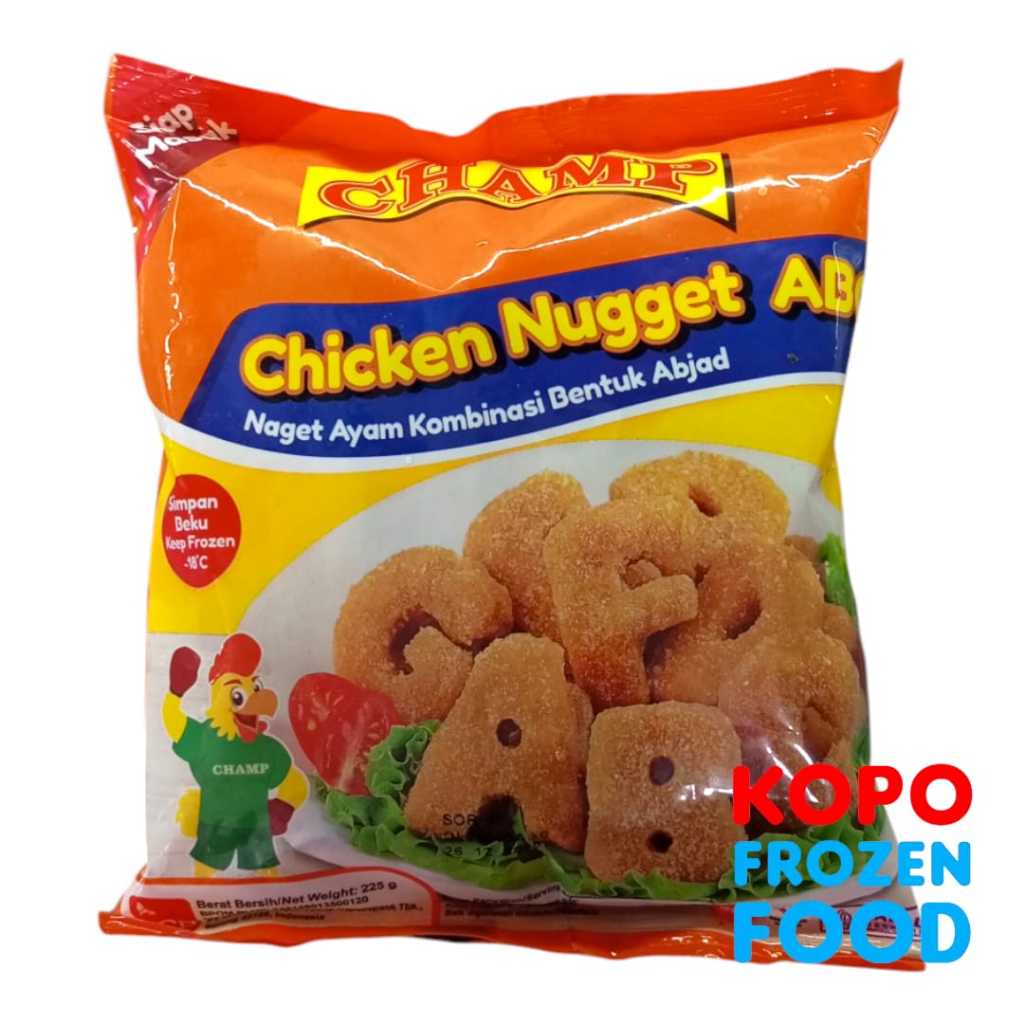 

Champ Chicken Nugget ABC 225g