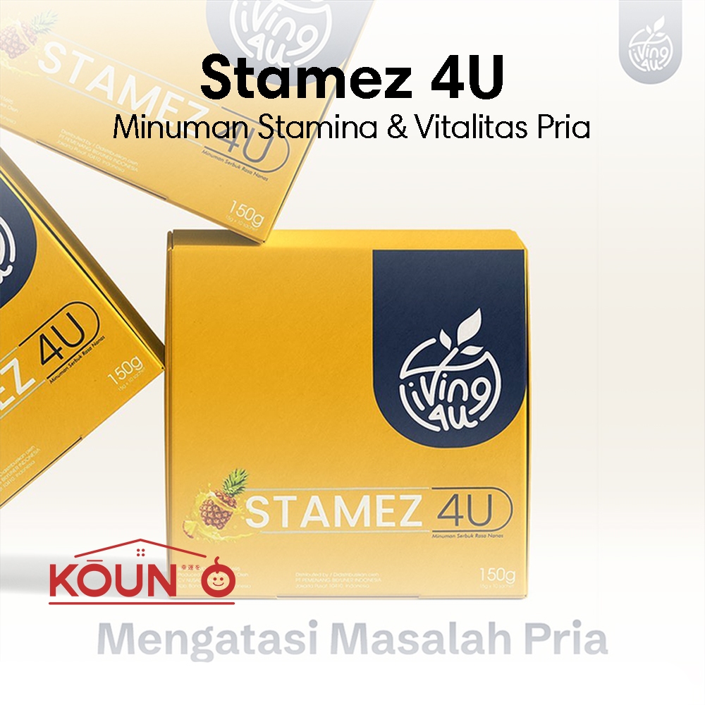 

Suplemen Energi Dan Stamina Pria Minuman Vitalitas Stamez 4U (1 Box Isi 10 Sachet) Meningkatkan Kekuatan Daya Tahan Kesehatan Pria 150g