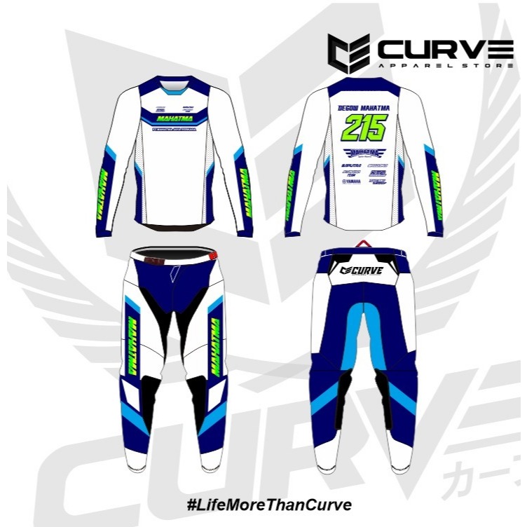 JERSEY SET RACING MOTOCROSS JERSEY SET TRAIL TRABAS GRASTRACK CUSTOM  PREMIUM