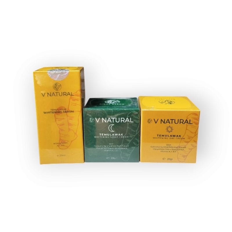 Paket 3in1 V Natural Temulawak All Varian