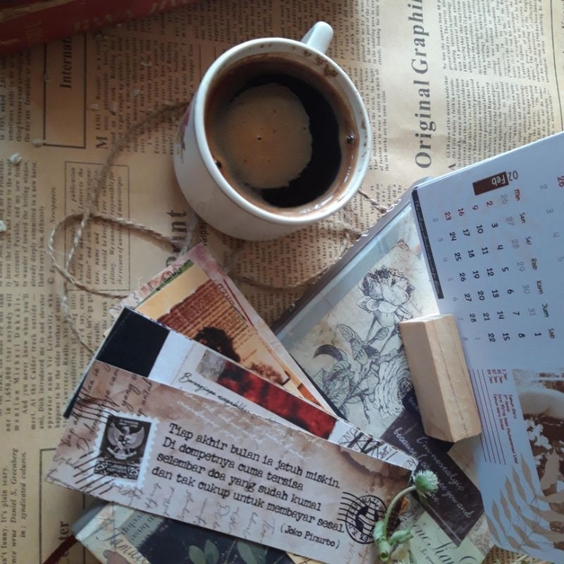 

1 PCS BOOKMARK VINTAGE EDISI QUOTES SASTRA DUNIA/RETRO BOOKMARK PEMBATAS BUKU