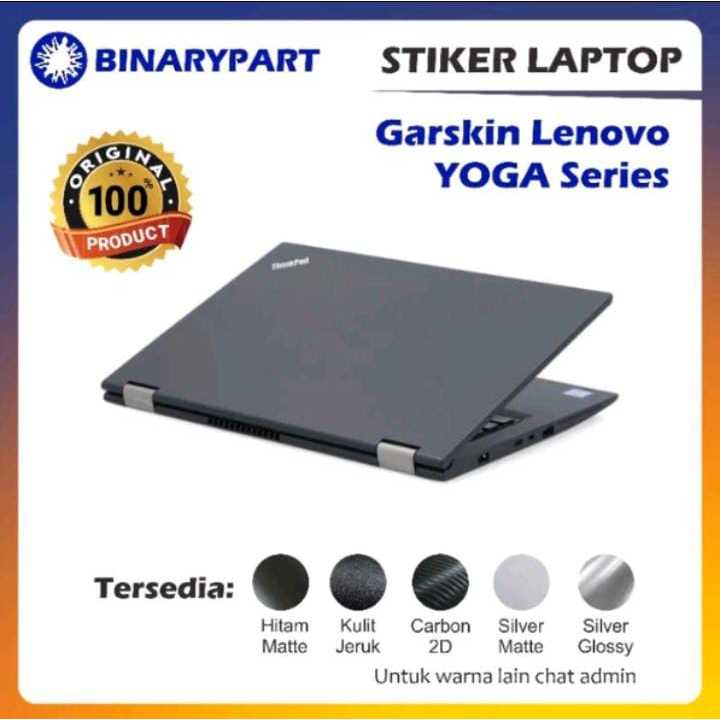 2) Garskin Stiker Laptop Seri Yoga L13