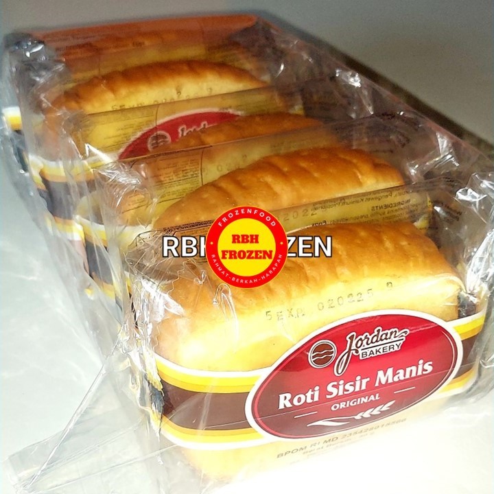 

Roti Sisir Manis Original / Jordan Bakery Roti Sisir Mentega Isi 5 Bungkus 250 Gr