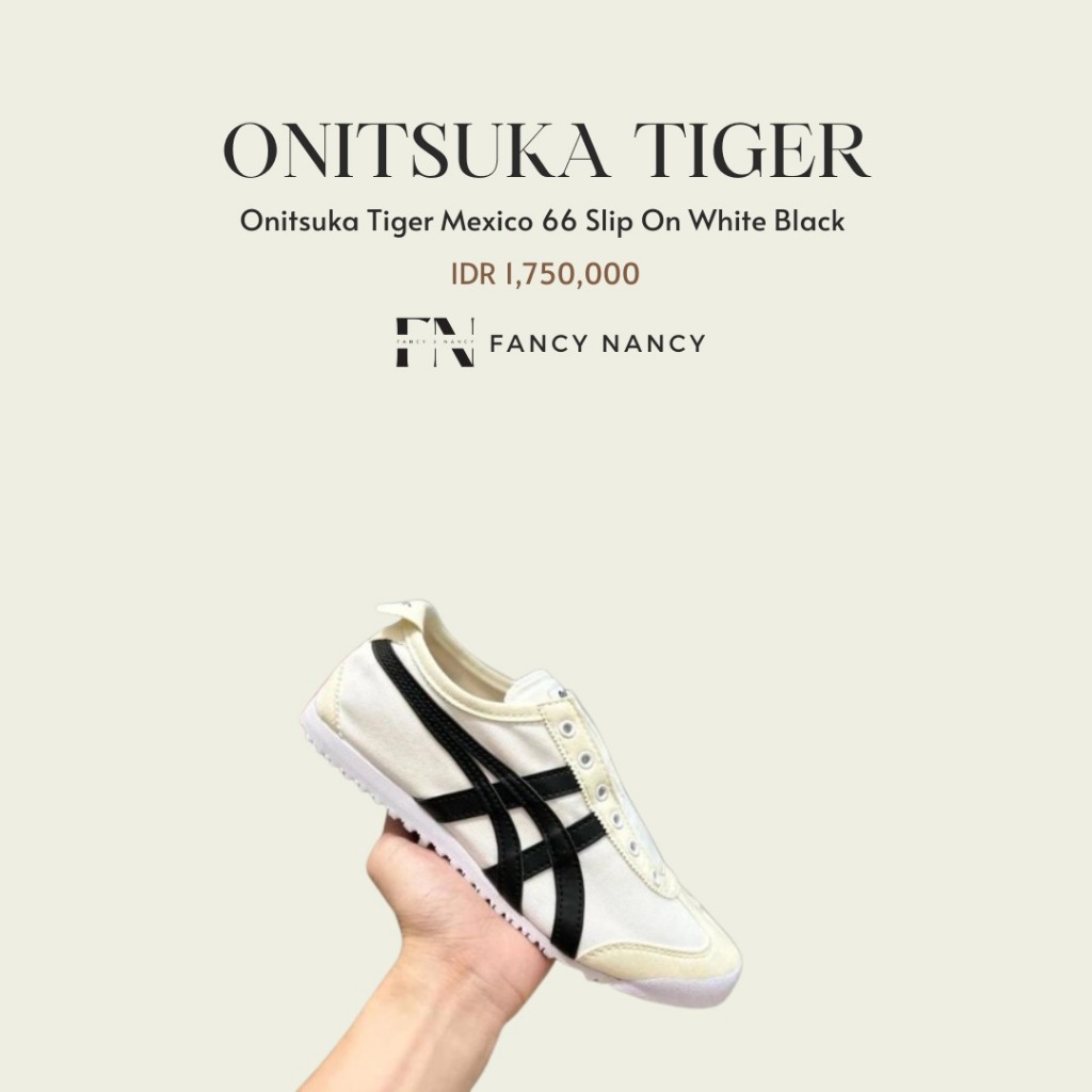 Onitsuka Tiger Mexico 66 Black & White