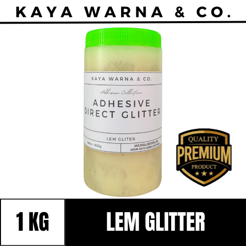 

Lem Bubuk Glitter / Adhesive Direct Glitter KAYA WARNA & CO. (1kg)