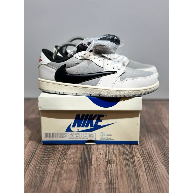 Nike Air Jordan Low x Travis Scoot “ White Grey Black “ PK MADE In china Size : 39-44