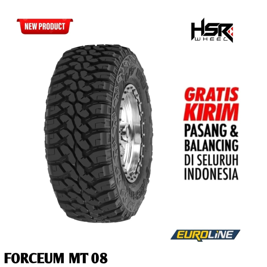 Ban Mobil Untuk Offroad FORCEUM M/T 08 PLUS 165 80 R13