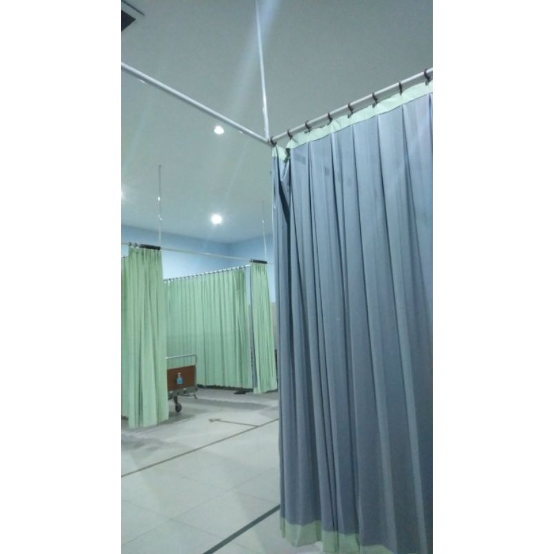 tirai gorden sekat rumah sakit