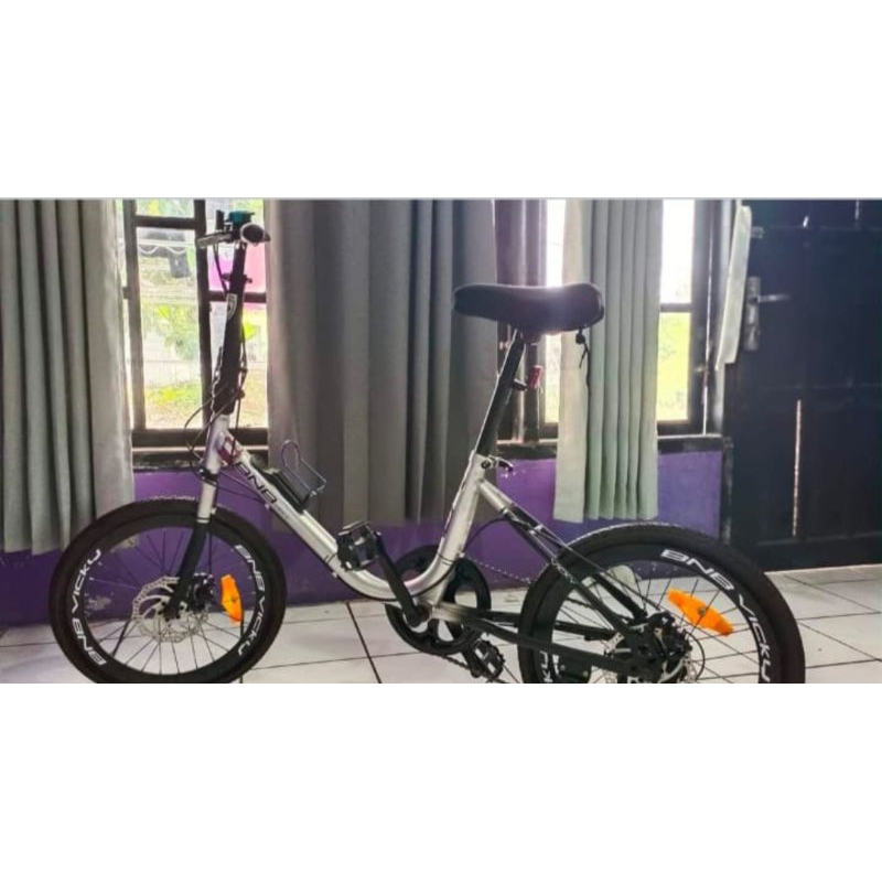 sepeda bnb vicky warna abu