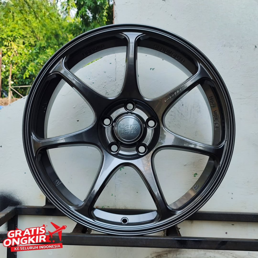 Velg mobil Hrv ring 18 HSR SEBUNSUTA baut 5x114,3-velg mobil xpander terios rush ring 18