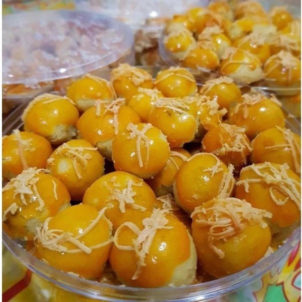 

Kue Kering Nastar Wijsman Isi 500 gram (1/2 kg per Toples) Kue Nastar Wisman Lembut/Kue Lebaran