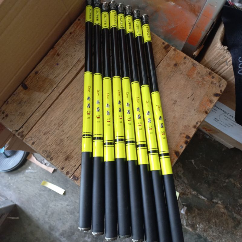 TEGEK IMPORT YEHANG STABILO 270 300 360 450 || CARBON || MEDIUM || PACKING PARALON