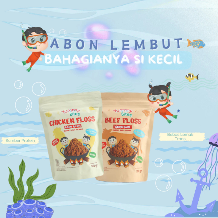 

Yummy Bites Abon Sapi/ Ayam 100gr