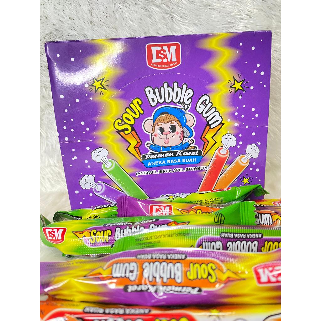 

DSM SOUR BUBBLE GUM 30PCS 1BOX